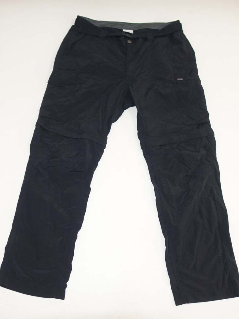 Columbia Men's Silver Ridge Convertible Cargo Pants 36 x 30 Black Hiking AM8004
